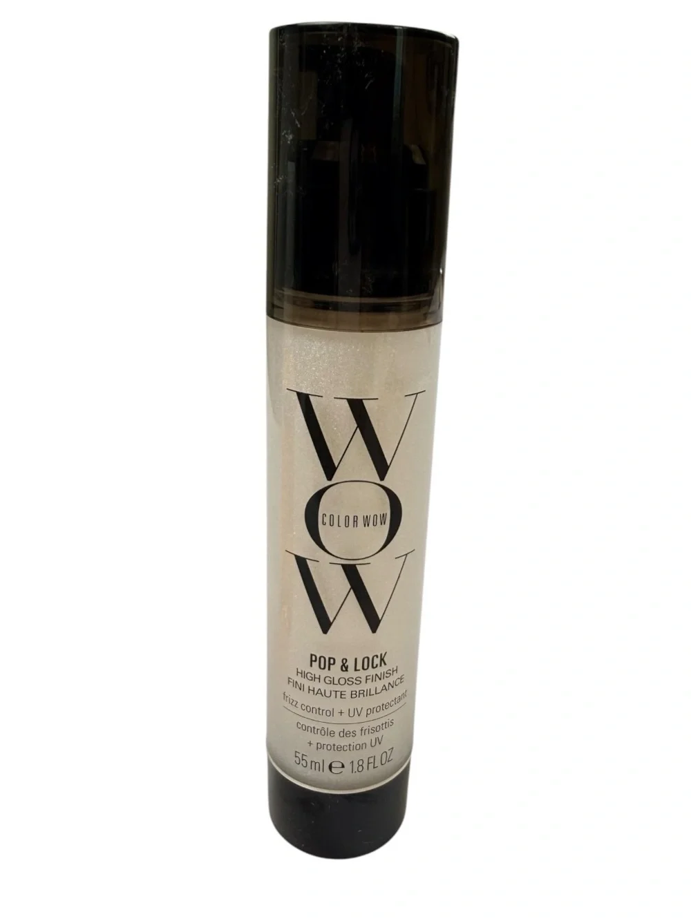 NEW Color Wow Pop &‎ Lock High Gloss Finish 1.8 oz Frizz Control UV Protection